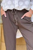 Made in Italy Luxury Smooth Magic Trouser Chocolate